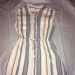 Japan Sleeveless Dress & No Label Shirt